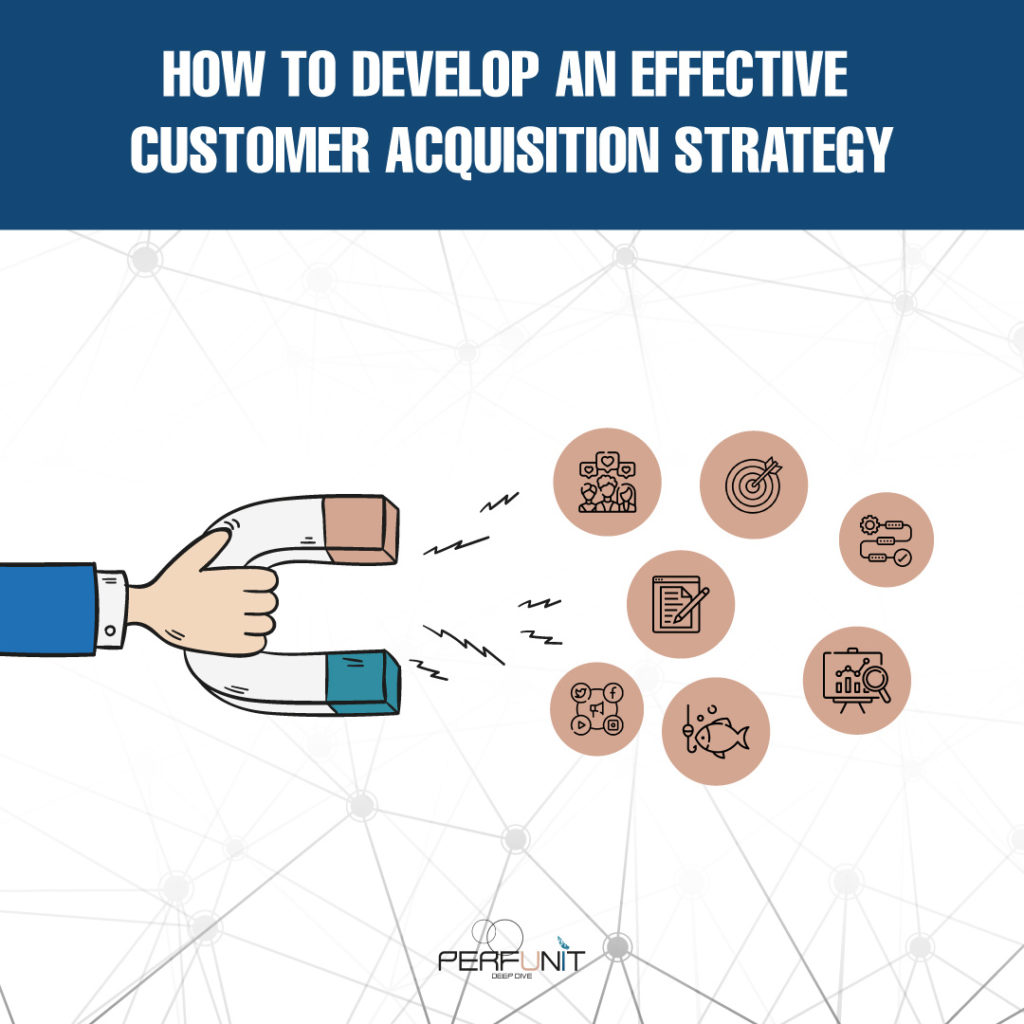 Online customer acquisition strategy